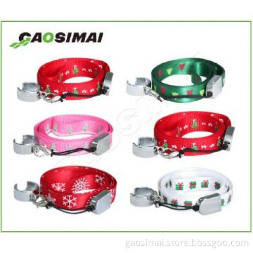 factory wholesale christmas ego necklace/lanyard ego accessories